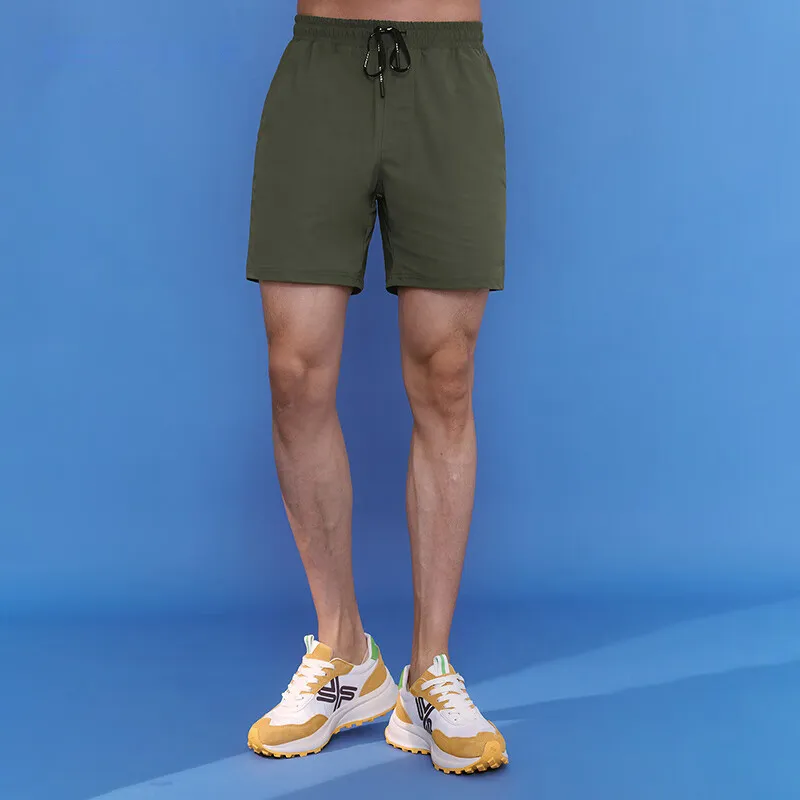 XEXYMIX Casual Shorts Men's Dark Khaki-2