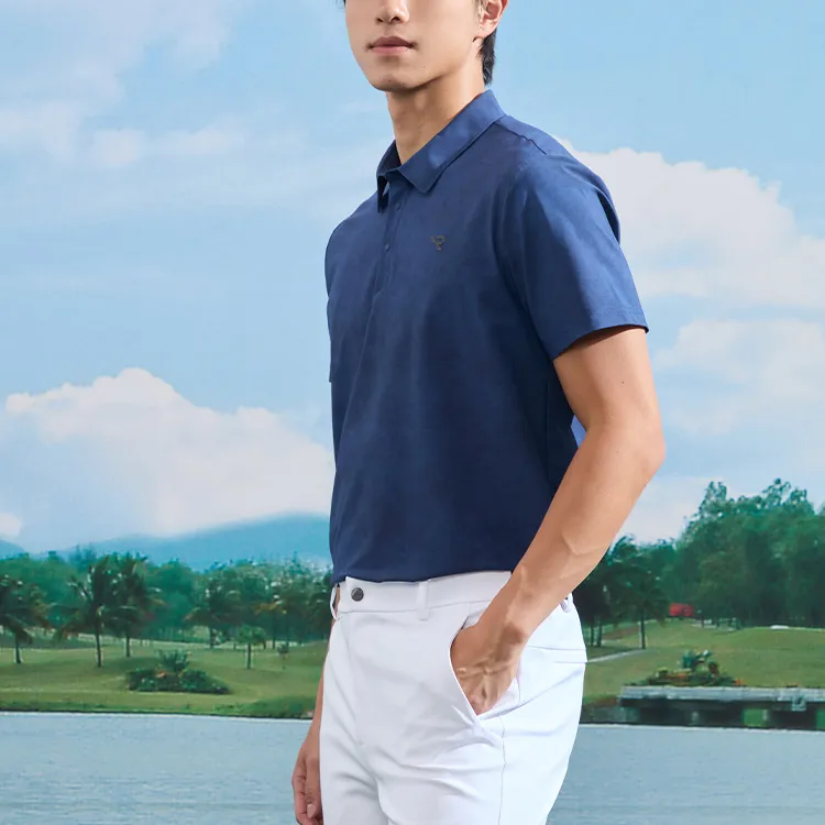 RAPIDO SS25 Golf Clothing Men's Navy Blue-4