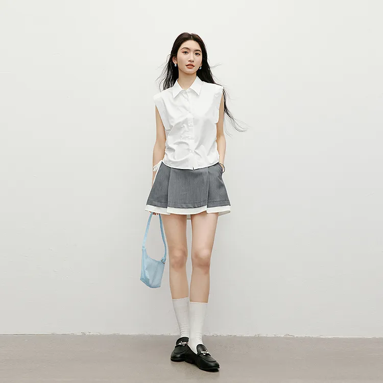 Hopeshow Shirts Women's Raw White 001-4