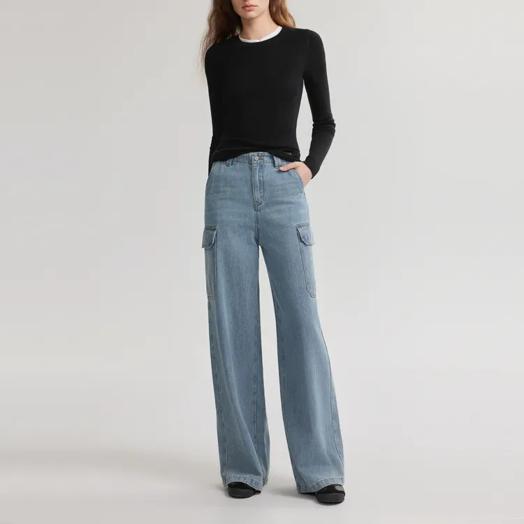 ELLE Jeans Women's Denim Blue-4