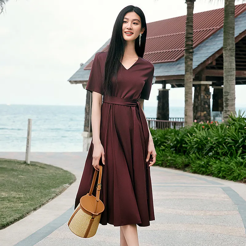 JZ. ANNAKRO Short Sleeved Dress Women's-20