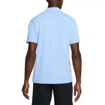 Nike CourtDri Fit Polo Shirt Men's Aluminum/White