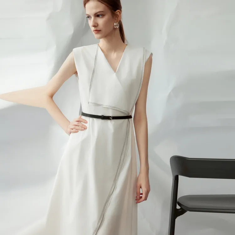 ELLE Sleeveless Dresses Women's-6
