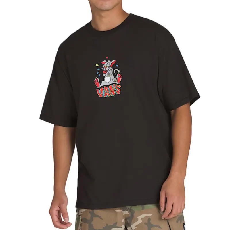 Vans T Shirts Men Black-1