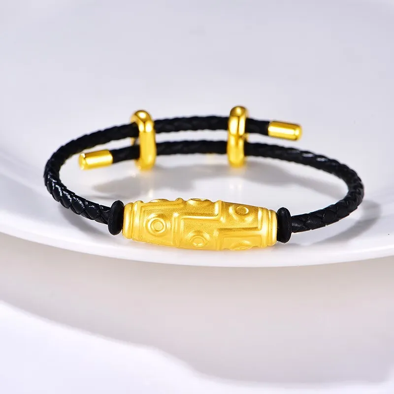 YASHENGZHUBAO Gold Bracelet Men-3