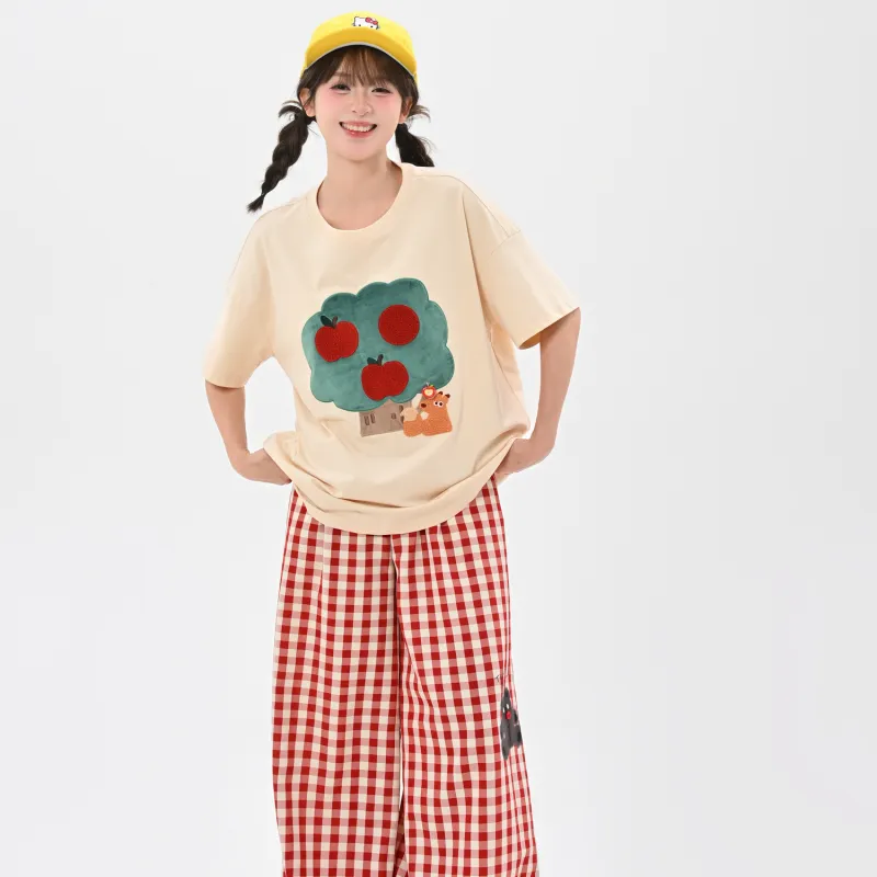 SNBL T Shirts Women's Apricot-7