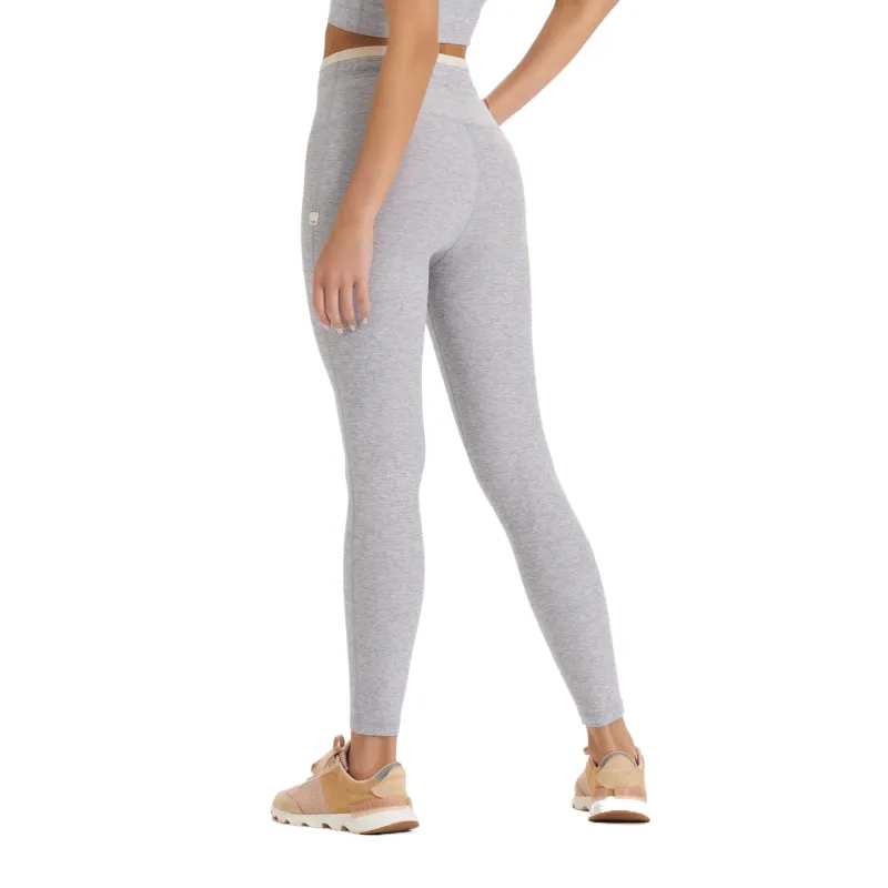 Vuori Yoga Pants Women's Light Gray/LightHeatherGrey-2