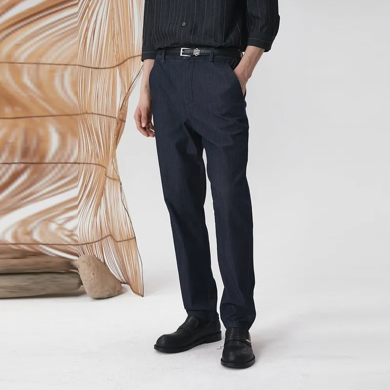 EHE Jeans Men Denim Blue-3