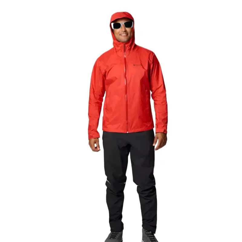Columbia EvaPOURation Jackets Coats Men's Sail Red-3
