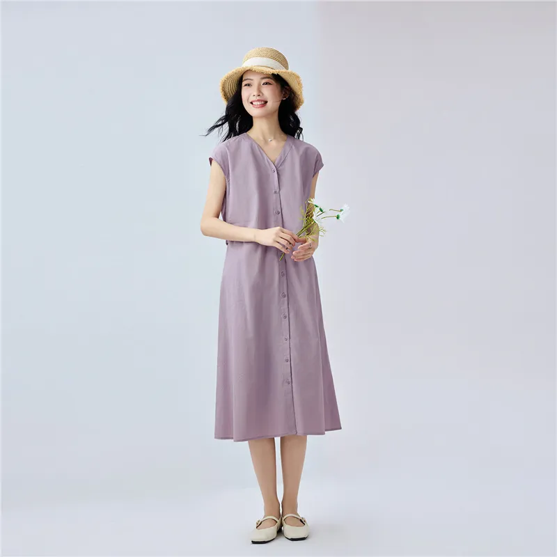 UNIQLO Short Sleeved Dress Women's-21