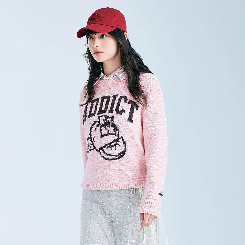 LEDIN Knitwear Women's Soft Touch Pink-5
