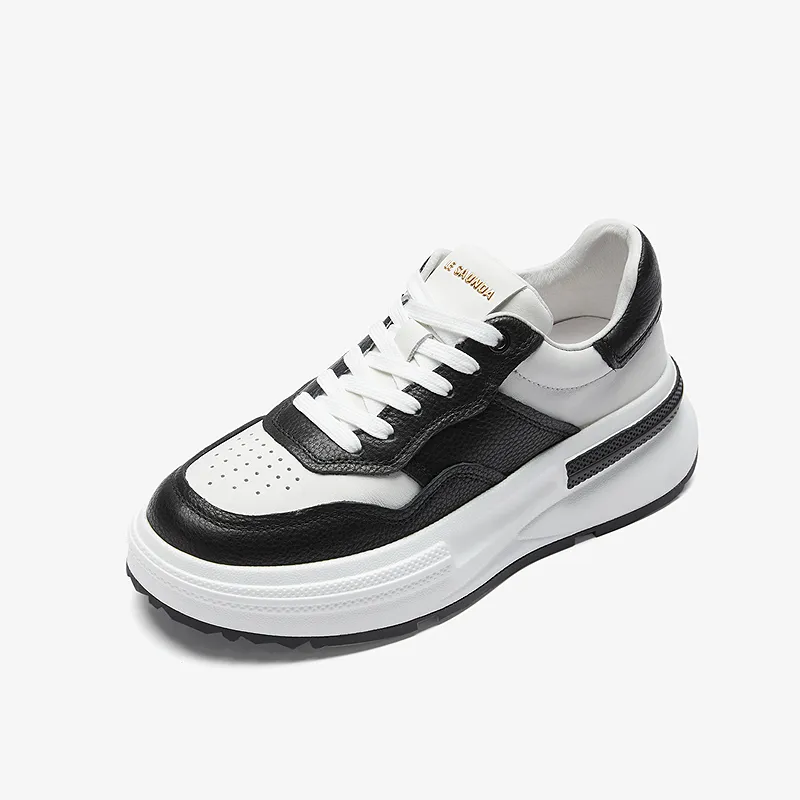 Le Saunda Lightweight Height Increasing Low Top Skateboard Shoes Women's Red-7