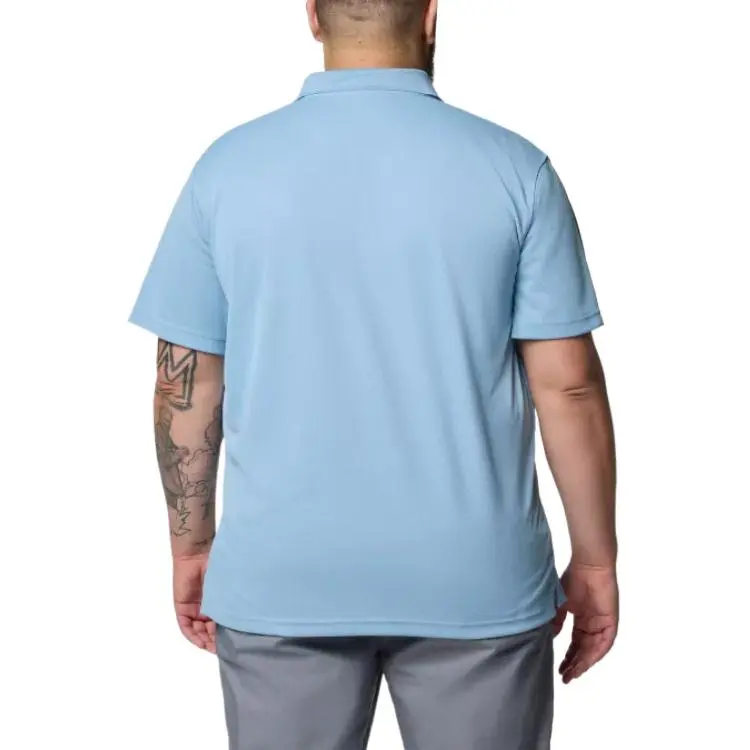 Columbia Utilizer Polo Shirt Men's Ripples Blue-1