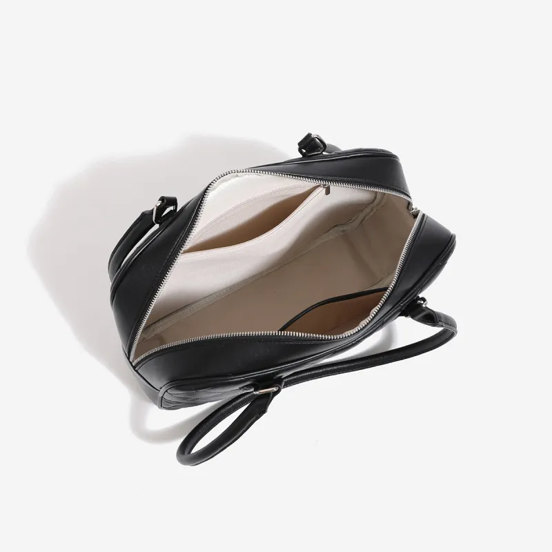 MINLUBAOLUO Synthetic Leather Handbag, Shoulder Bag Women's Multicolor-4