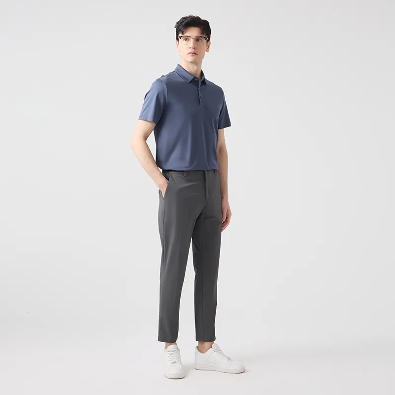 DIDIBOY Casual Pants Men Gray-4