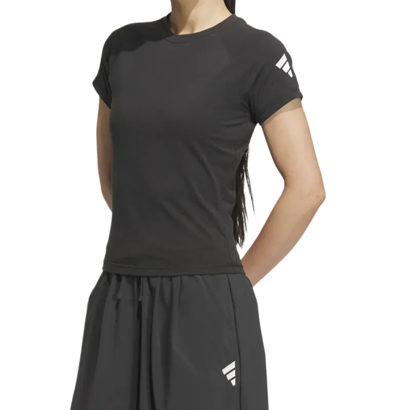 Adidas Regular T Shirt Women's Carbon Black-3