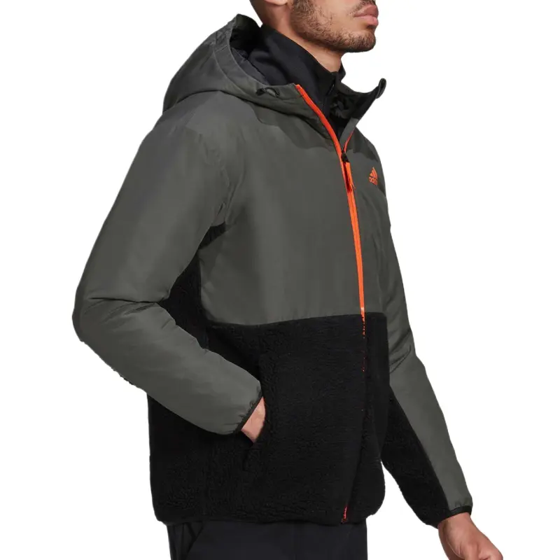 Adidas Jackets Coats Men's Black Gray Color-1