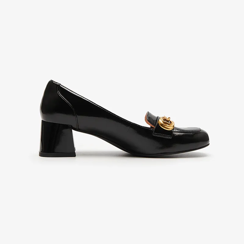 Le Saunda Chunky Heel High Heels Women's-1
