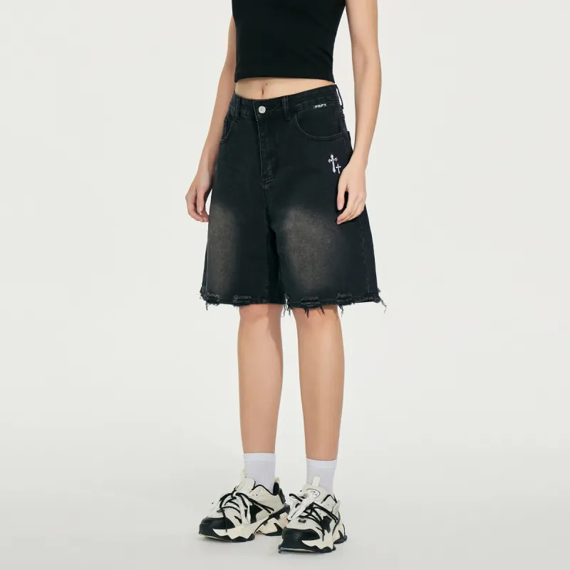 FKFT Denim Shorts Unisex-5