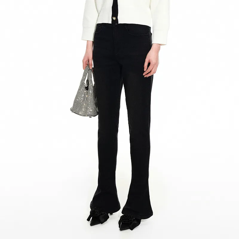 D'zzit Jeans Women's Black-5
