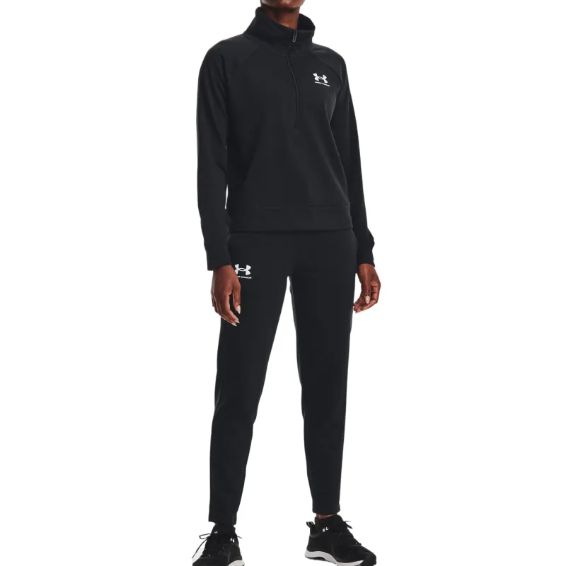 Under Armour Rival Terry Sports Pants Women's Black-4