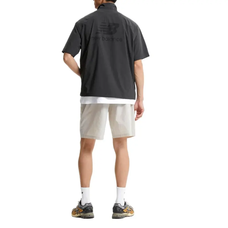 New Balance UNI Frozen Cool SS25 Jacket Unisex Charcoal-3