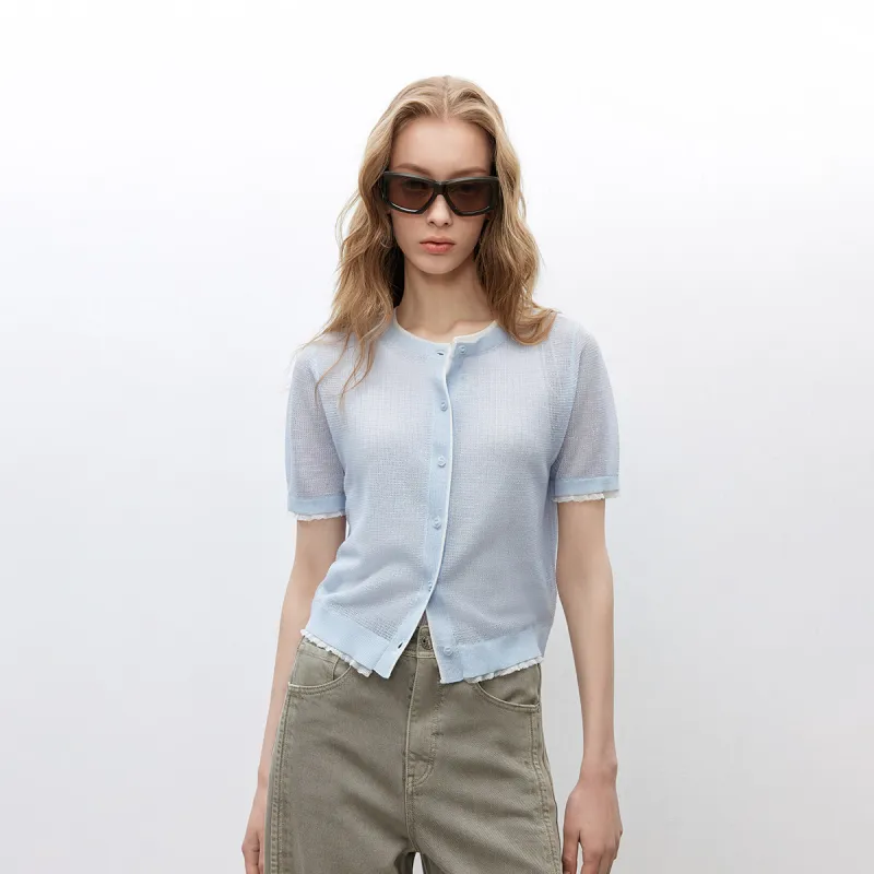 ONLY Knitwear Women's A43 Light Blue-2