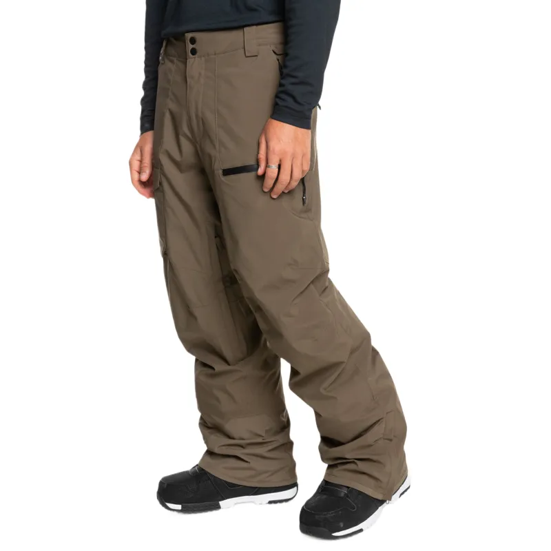 Quiksilver Ski Pants Men's Brown-1