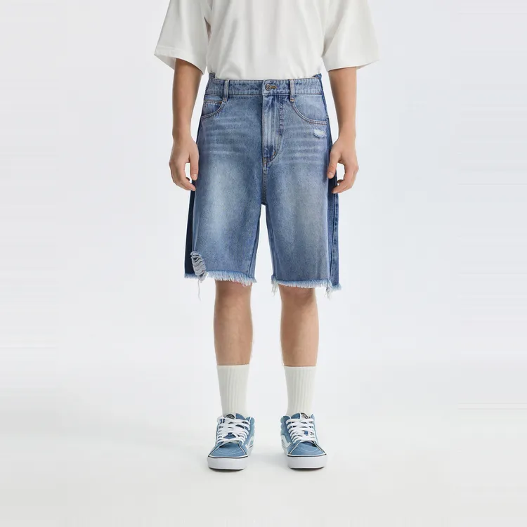 INXX APYD Denim Shorts Unisex Denim Blue-5
