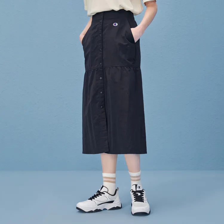 Champion Black Edition Casual Long Skirts Women's-9