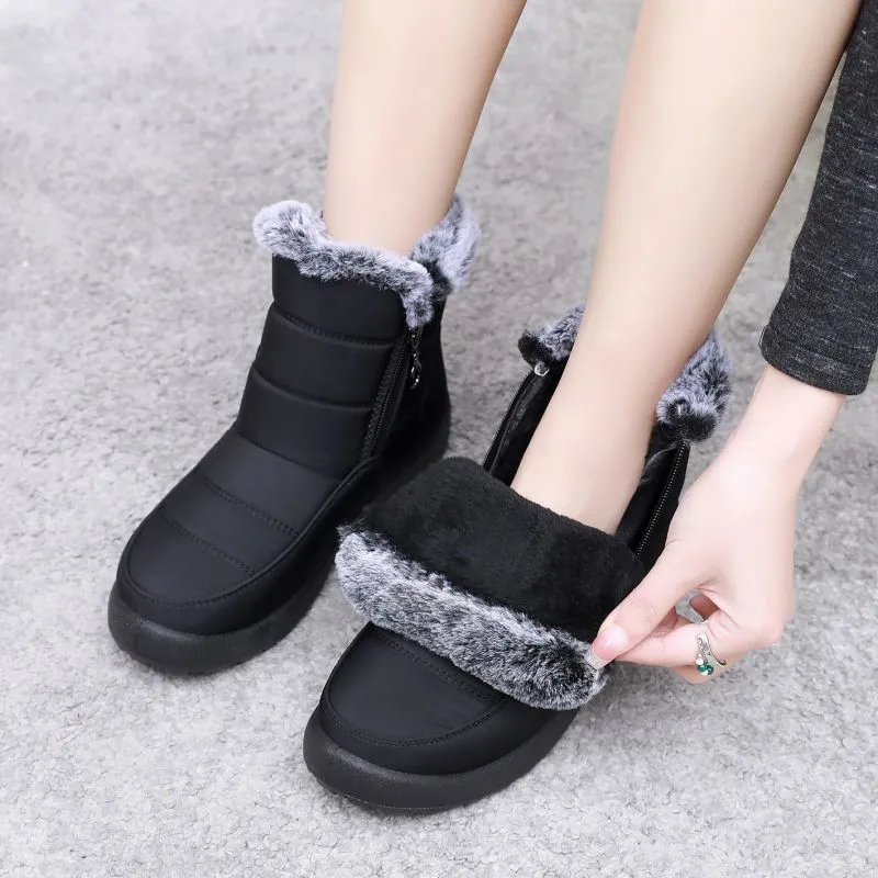 EGCHI Warm Short Snow Boots Unisex-4
