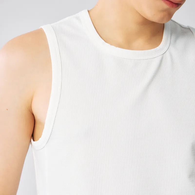 MYSAMESAME Tank Tops Unisex White-4