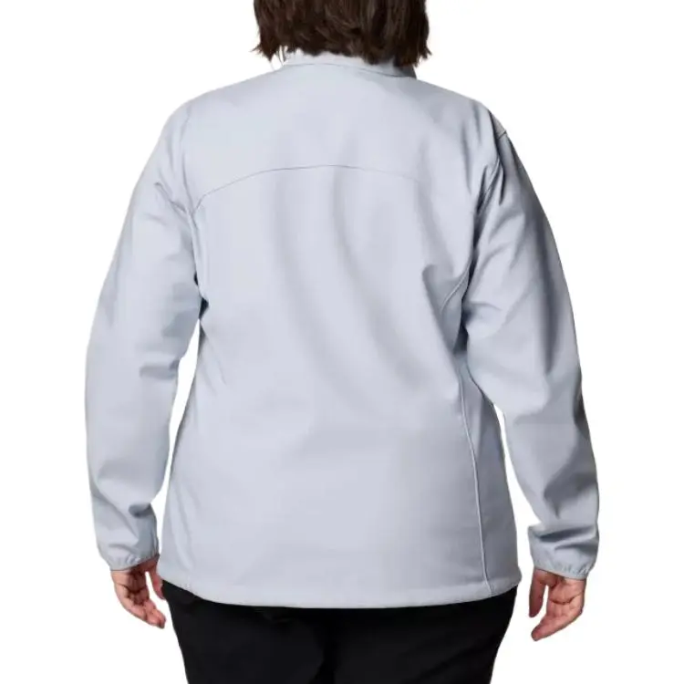 Columbia Kruser Ridge 3 Softshell Jacket - Plus Size Jacket Women's Cirrus Gray-1