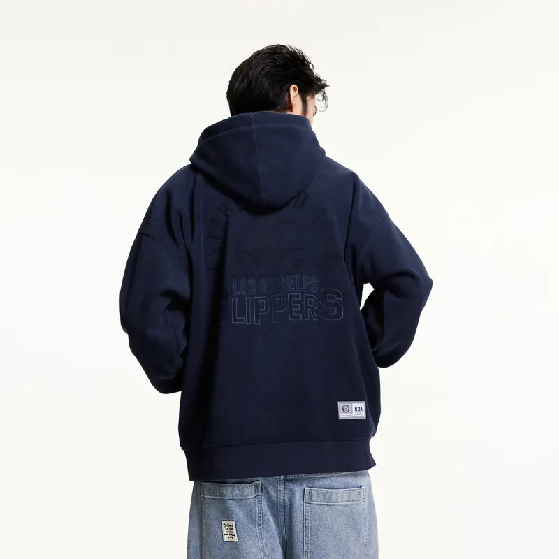 JACK JONES· x NBA Sweatshirt Men's Navy Blue-3