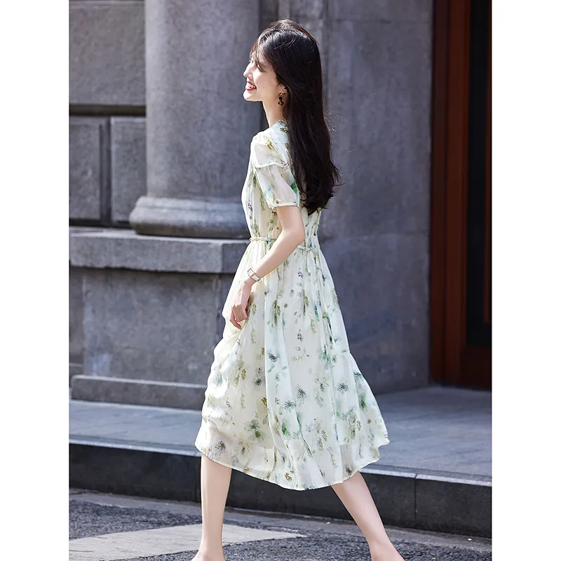 A Paradise For Awakening Short Sleeved Dress Women's-4