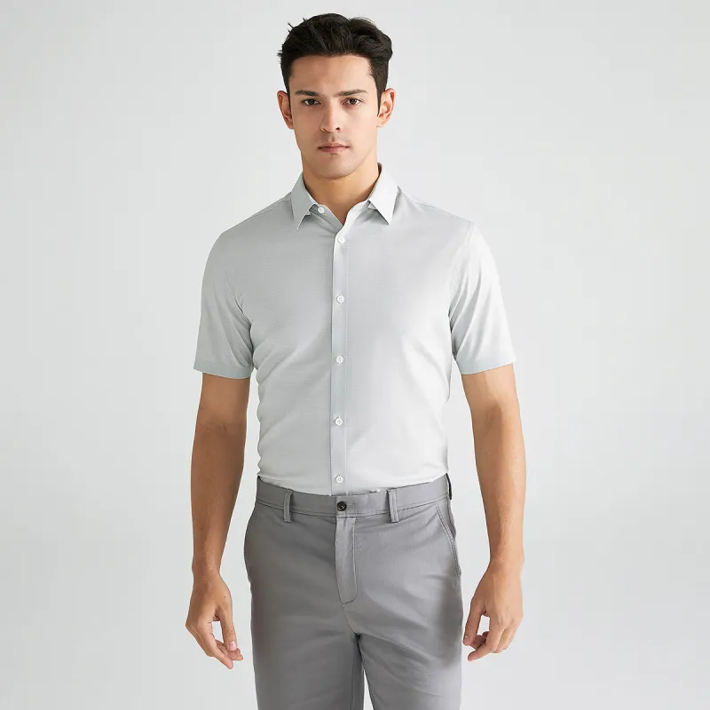 Satchi Shirt Men's Light Gray Blue-3