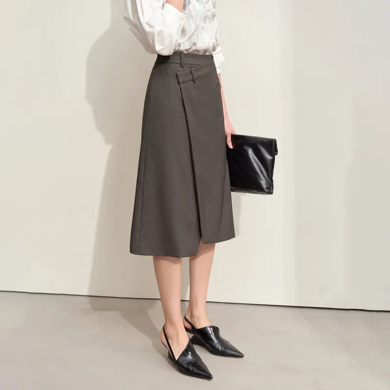 AMII Casual Long Skirts Women's-10