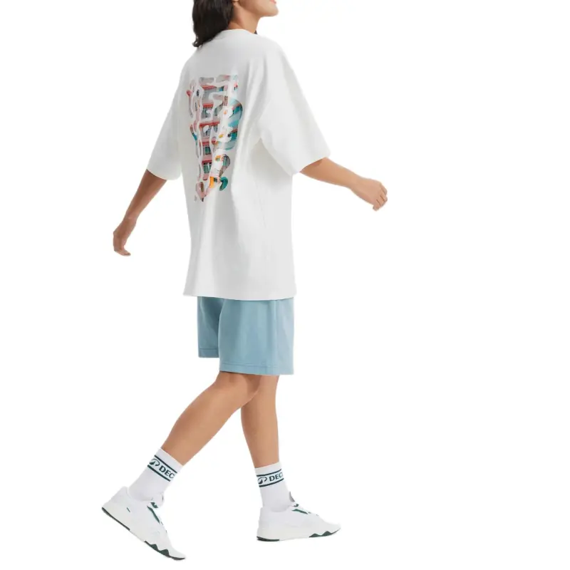 DECATHLON FLOU ARTISTIQUE T Shirt Unisex Ecru-4