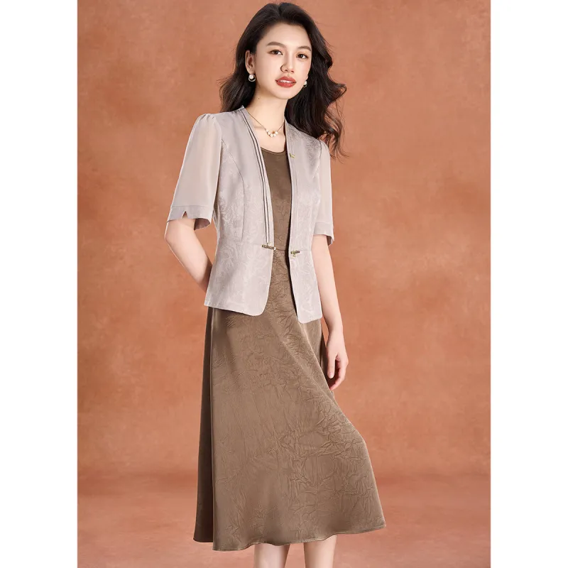 Mylan Skirt Set Cinched Waist Women's-4