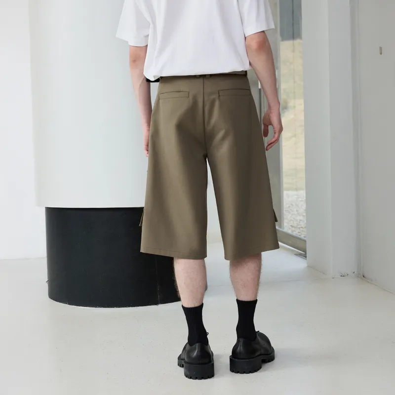 Lilbetter Casual Shorts Men Khaki-1
