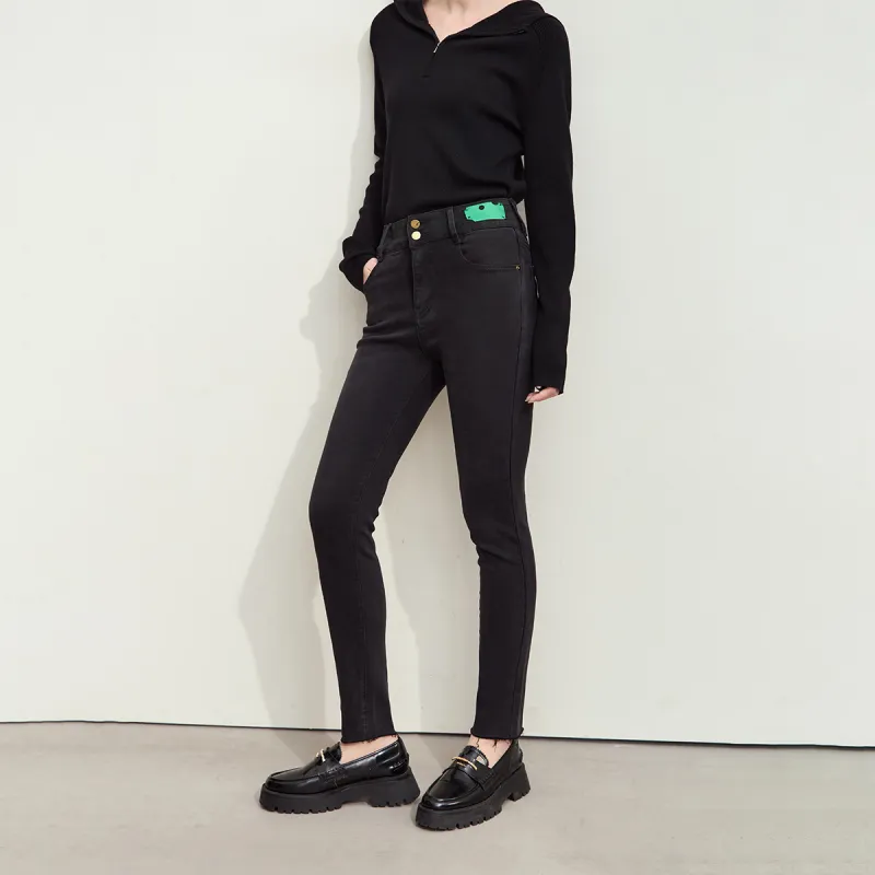 AMII Jeans Women's Black-3