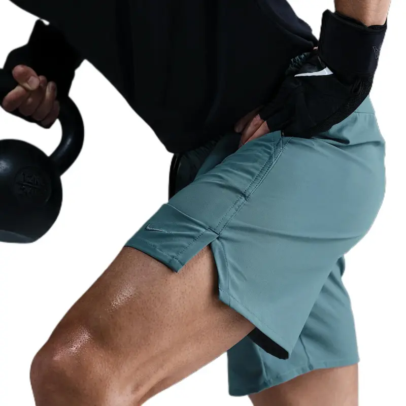 Nike DrySwoosh Unlimited Casual Shorts Men's Blue-2