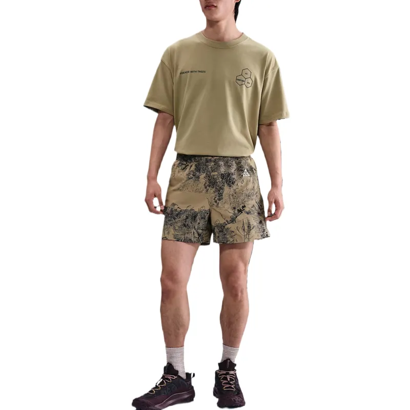 Nike SS25 ACG'Leisureboa Casual Shorts Men's Yellow-2