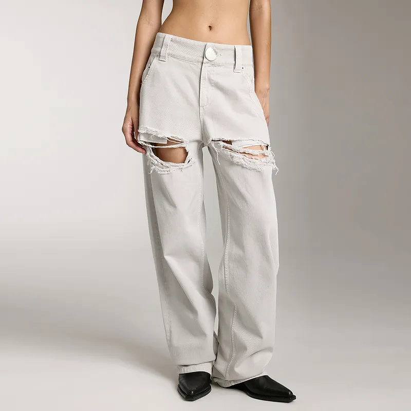 Miss Sixty Jeans Women's Khaki Gray-2