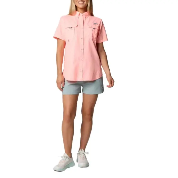 Columbia PFG Bahama 2 Omni-Shade Shirt Women's Pink-3