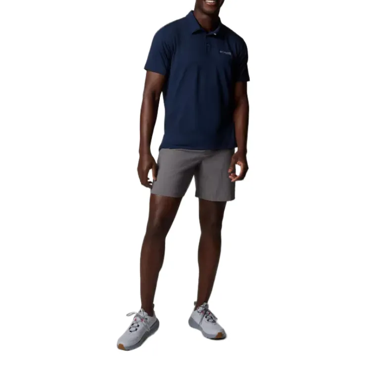 Columbia PFG Slack Tide Polo Shirt Men's Blue-3
