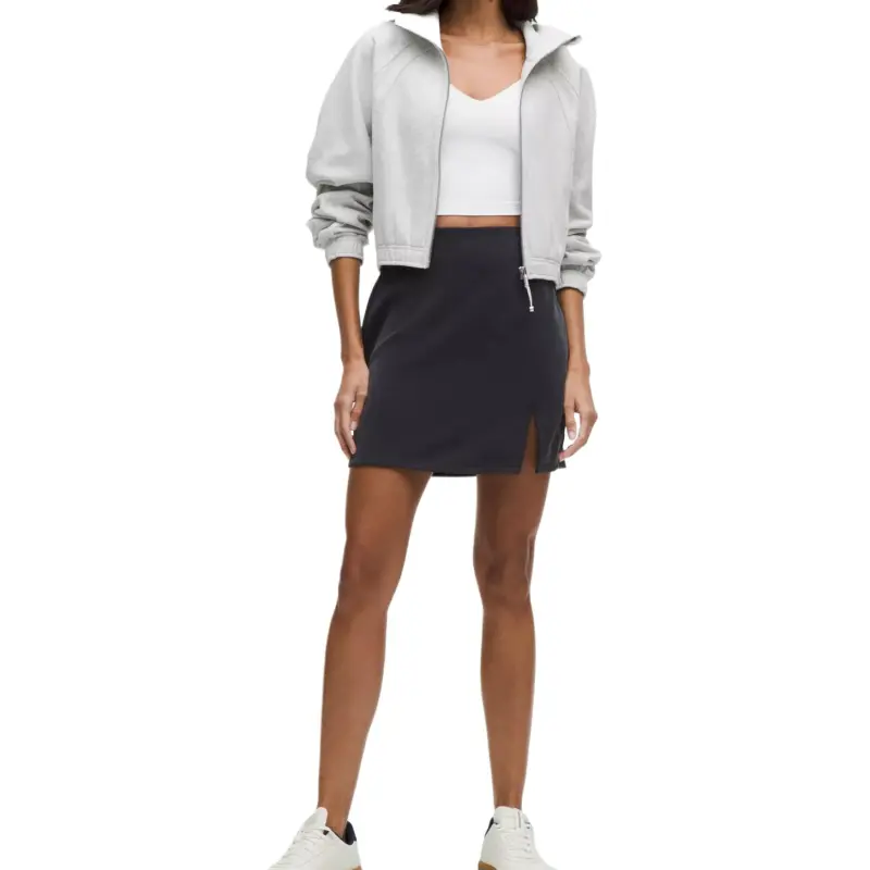 Lululemon ScubaCropped Collection Sweatshirt Women's Gray-2