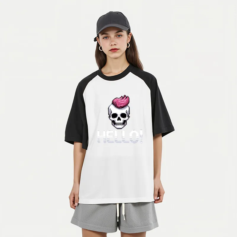 FAIRWHALE Raglan Sleeve T Shirt Women's-6