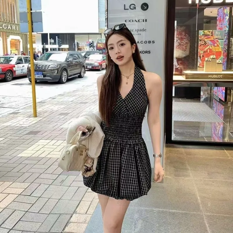 COMMA GIRL Sleeveless Dress Women's Black-3