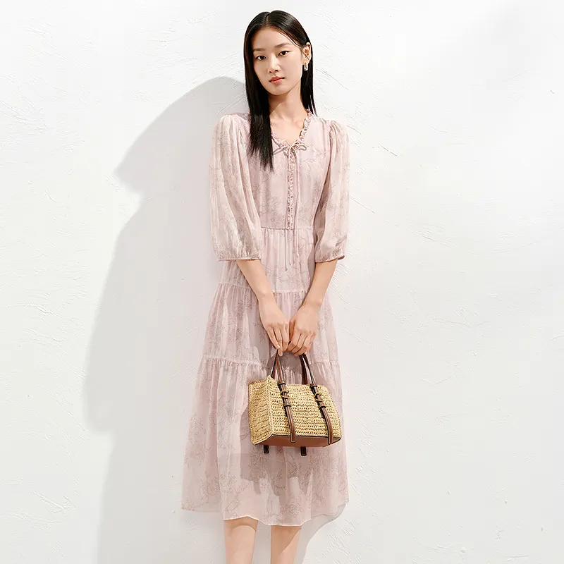 JZ. ANNAKRO Long Sleeved Dress Women's-11
